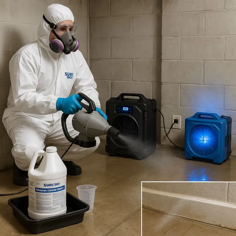 Sanitization and Odor Removal process in Cambridge, IL
